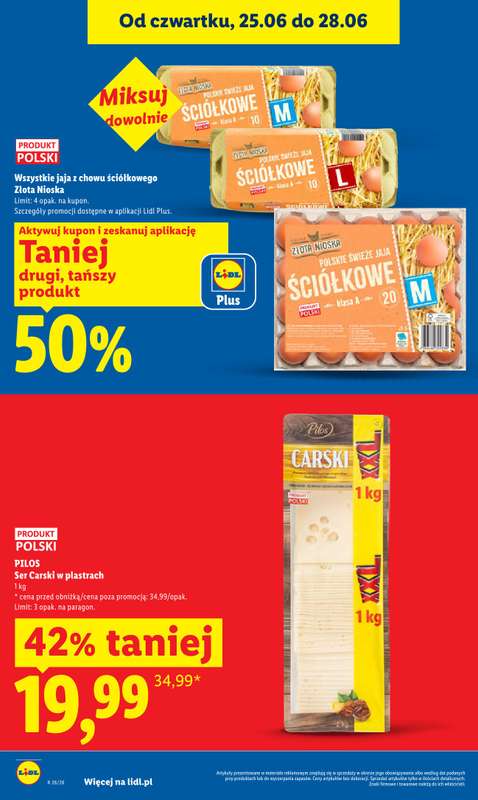 Lidl - gazetka promocyjna Oferta od czwartku od czwartku 25.06 do niedzieli 28.06 - strona 8