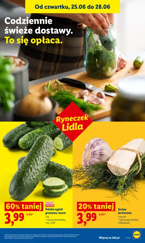 Lidl - gazetka promocyjna Oferta od czwartku od czwartku 25.06 do niedzieli 28.06 - strona 39