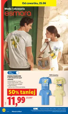 Lidl - gazetka promocyjna Oferta od czwartku od czwartku 25.06 do niedzieli 28.06 - strona 34