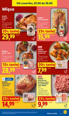 Lidl - gazetka promocyjna Oferta od czwartku od czwartku 25.06 do niedzieli 28.06 - strona 47