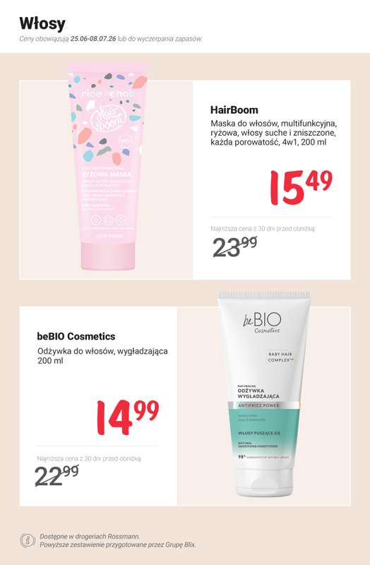 Rossmann - gazetka promocyjna MEGA PROMOCJE od czwartku 25.06 do środy 01.07 - strona 6
