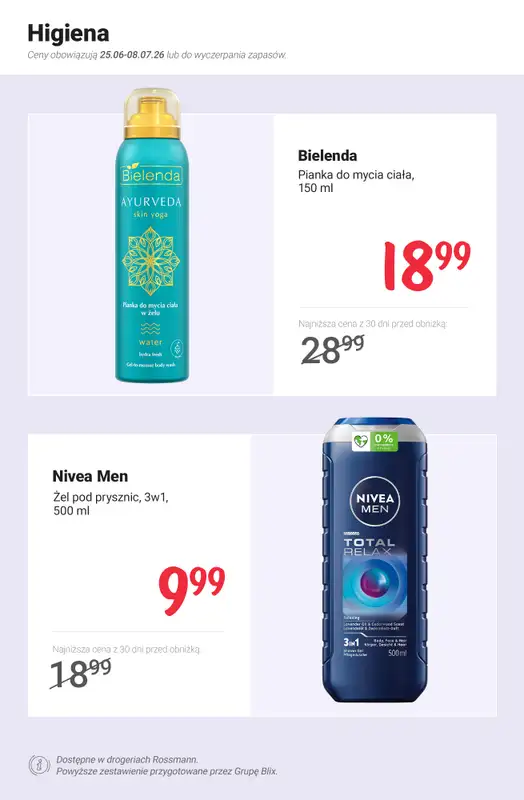 Rossmann - gazetka promocyjna MEGA PROMOCJE od czwartku 25.06 do środy 01.07 - strona 9
