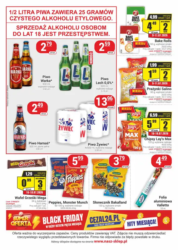 Delikatesy Sezam - gazetka promocyjna Gazetka od czwartku 09.07 do środy 22.07 - strona 4