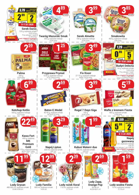 Delikatesy Sezam - gazetka promocyjna Gazetka od czwartku 09.07 do środy 22.07 - strona 3