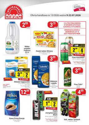 Delikatesy Sezam - gazetka promocyjna Gazetka od czwartku 09.07 do środy 22.07
