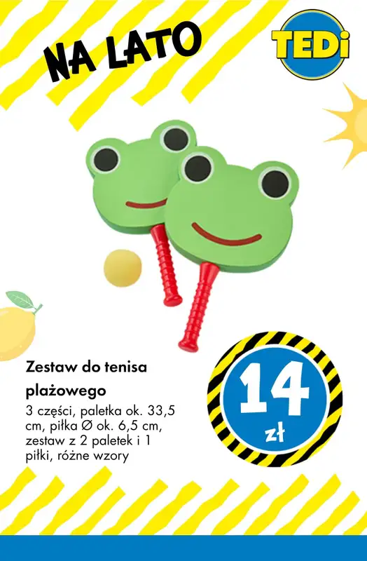 Tedi - gazetka promocyjna Najlepsze artykuły na lato od czwartku 25.06  - strona 17