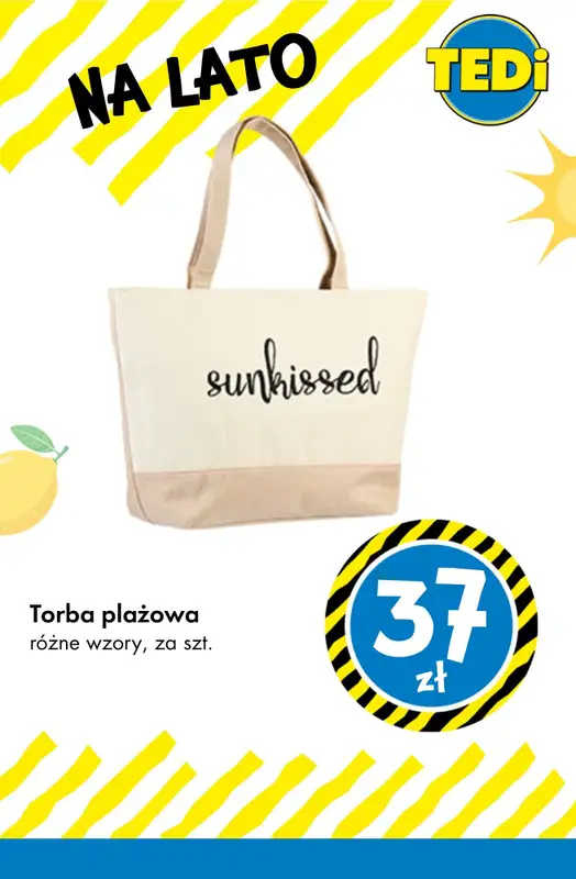 Tedi - gazetka promocyjna Najlepsze artykuły na lato od czwartku 25.06  - strona 13