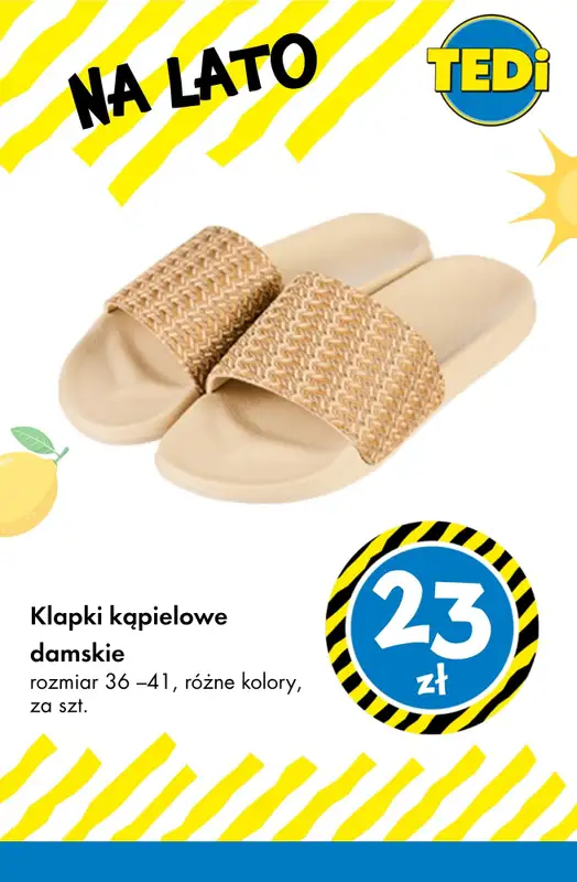 Tedi - gazetka promocyjna Najlepsze artykuły na lato od czwartku 25.06  - strona 12