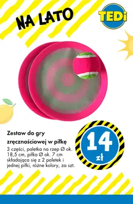 Tedi - gazetka promocyjna Najlepsze artykuły na lato od czwartku 25.06  - strona 16
