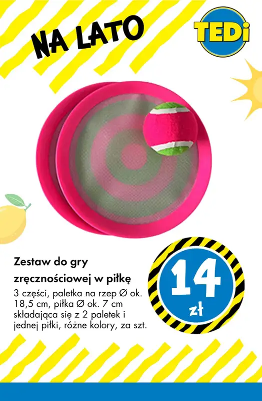 Tedi - gazetka promocyjna Najlepsze artykuły na lato od czwartku 25.06  - strona 16