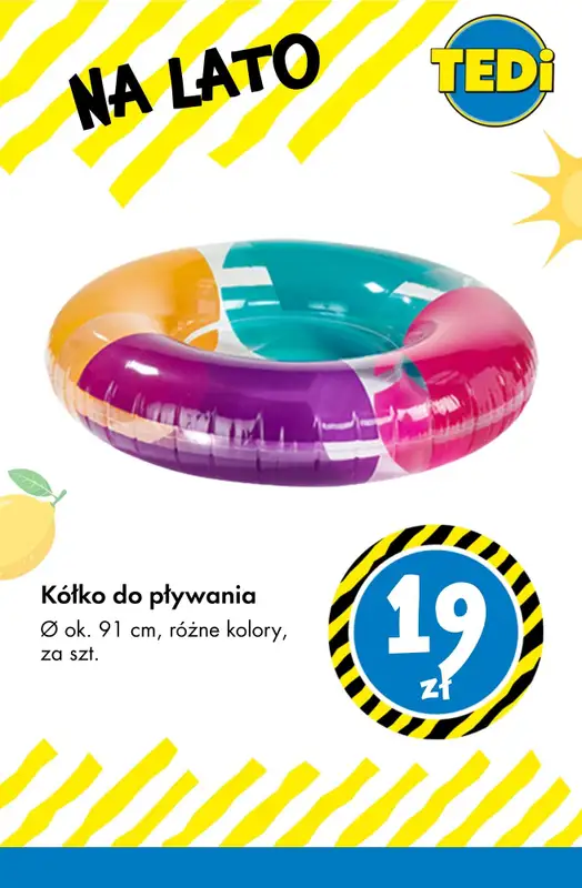 Tedi - gazetka promocyjna Najlepsze artykuły na lato od czwartku 25.06  - strona 3