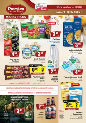 Premium Nasz Sklep - gazetka promocyjna Gazetka Premium Market Plus od czwartku 09.07 do środy 22.07