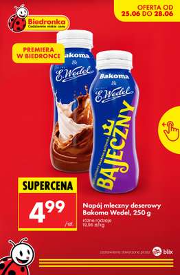 Biedronka - gazetka promocyjna Nowości w Biedronce! od czwartku 25.06 do niedzieli 28.06