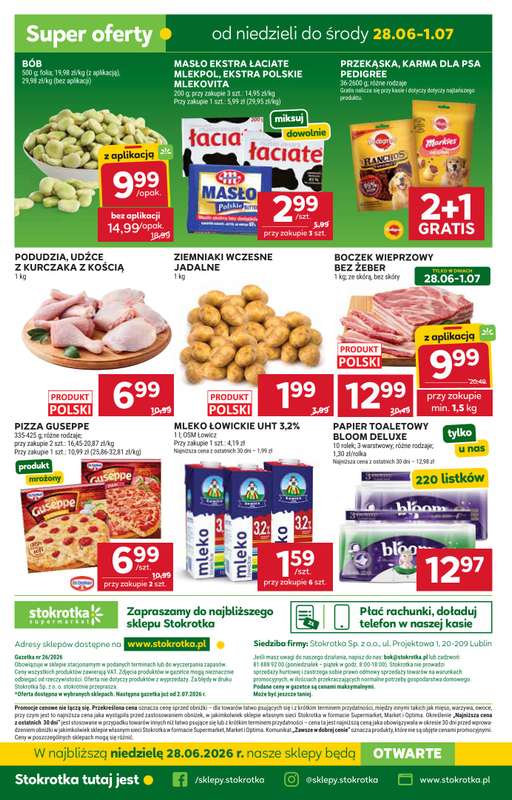 Stokrotka - gazetka promocyjna Gazetka Supermarket od czwartku 25.06 do środy 01.07 - strona 50