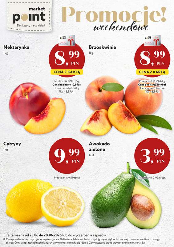 Market Point - gazetka promocyjna Promocje weekendowe od czwartku 25.06 do niedzieli 28.06 - strona 6