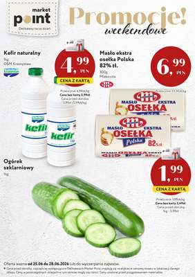 Market Point - gazetka promocyjna Promocje weekendowe od czwartku 25.06 do niedzieli 28.06