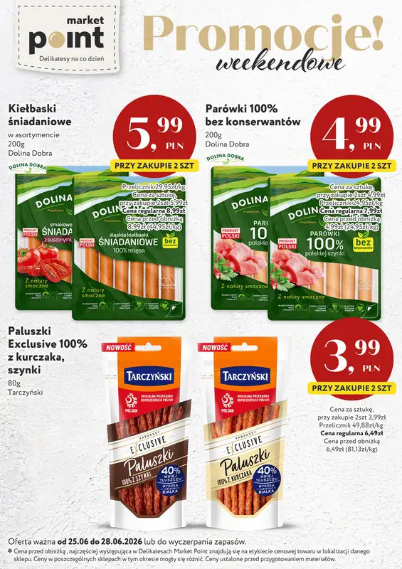 Market Point - gazetka promocyjna Promocje weekendowe od czwartku 25.06 do niedzieli 28.06 - strona 7