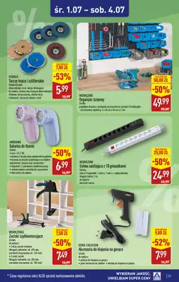 Aldi - gazetka promocyjna Warszawa, ul. Gen. K. S. Rudnickiego 5, WIELKIE OTWARCIE już w ŚRODĘ! od środy 01.07 do soboty 04.07 - strona 21