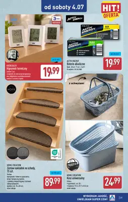 Aldi - gazetka promocyjna Warszawa, ul. Gen. K. S. Rudnickiego 5, WIELKIE OTWARCIE już w ŚRODĘ! od środy 01.07 do soboty 04.07 - strona 31
