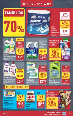 Aldi - gazetka promocyjna Warszawa, ul. Gen. K. S. Rudnickiego 5, WIELKIE OTWARCIE już w ŚRODĘ! od środy 01.07 do soboty 04.07 - strona 25