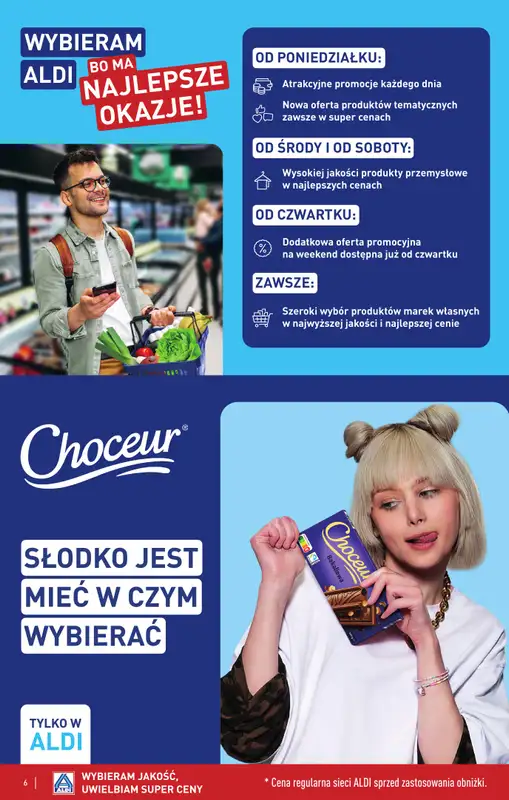 Aldi - gazetka promocyjna Warszawa, ul. Gen. K. S. Rudnickiego 5, WIELKIE OTWARCIE już w ŚRODĘ! od środy 01.07 do soboty 04.07 - strona 6