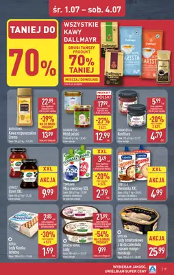 Aldi - gazetka promocyjna Warszawa, ul. Gen. K. S. Rudnickiego 5, WIELKIE OTWARCIE już w ŚRODĘ! od środy 01.07 do soboty 04.07 - strona 17