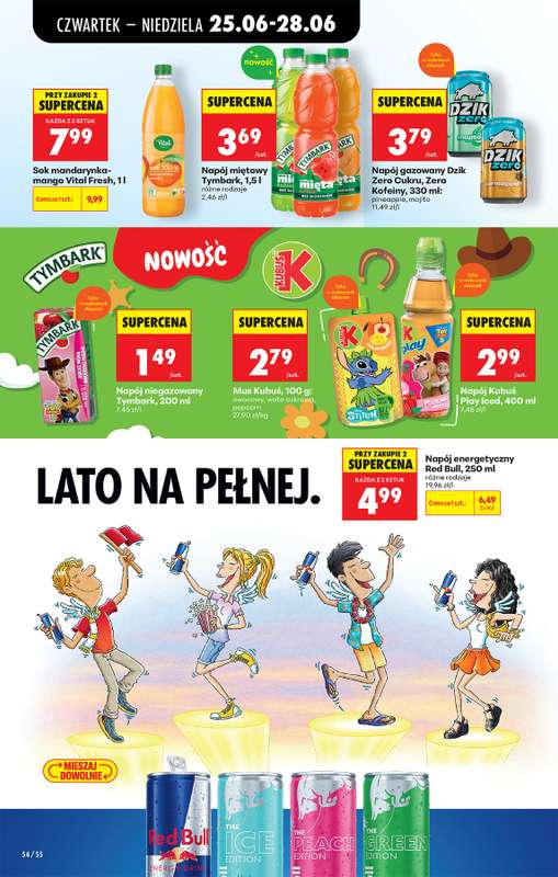 Biedronka - gazetka promocyjna Od czwartku od czwartku 25.06 do środy 01.07 - strona 72