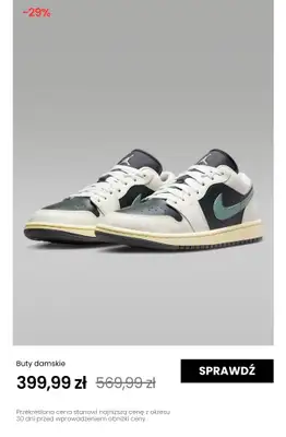 NIKE - gazetka promocyjna Sneakersy damskie do -30% od czwartku 25.06  - strona 9