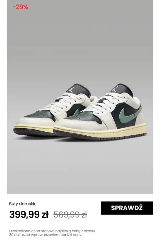 NIKE - gazetka promocyjna Sneakersy damskie do -30% od czwartku 25.06  - strona 9