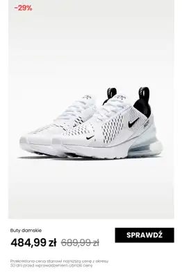 NIKE - gazetka promocyjna Sneakersy damskie do -30% od czwartku 25.06  - strona 12