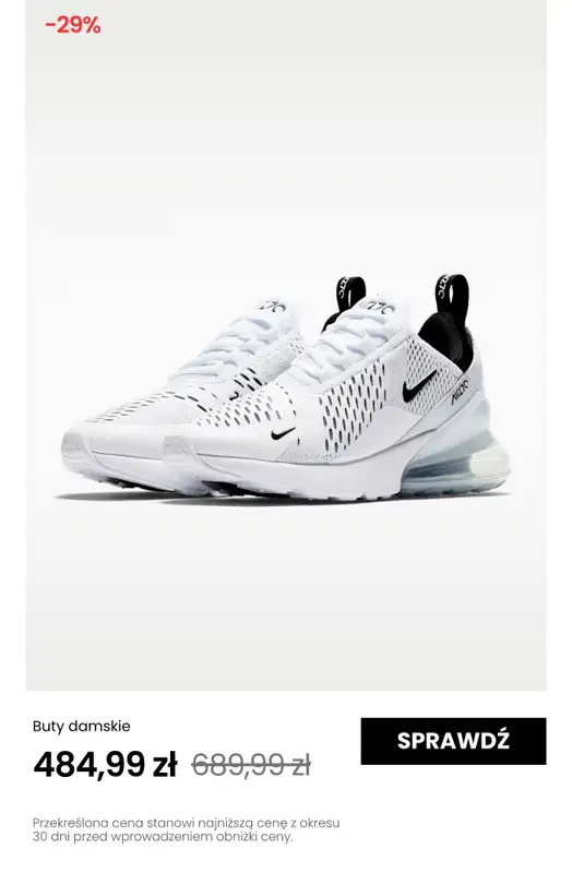 NIKE - gazetka promocyjna Sneakersy damskie do -30% od czwartku 25.06  - strona 12