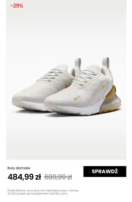 NIKE - gazetka promocyjna Sneakersy damskie do -30% od czwartku 25.06  - strona 11