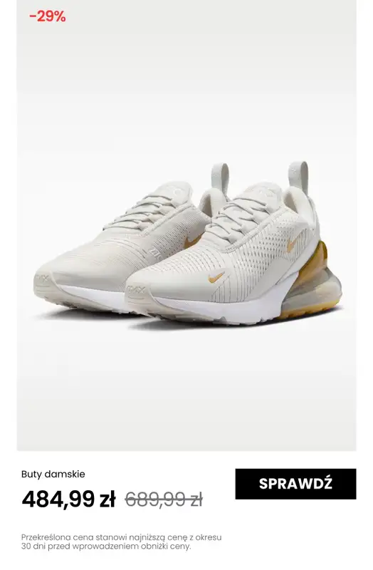NIKE - gazetka promocyjna Sneakersy damskie do -30% od czwartku 25.06  - strona 11