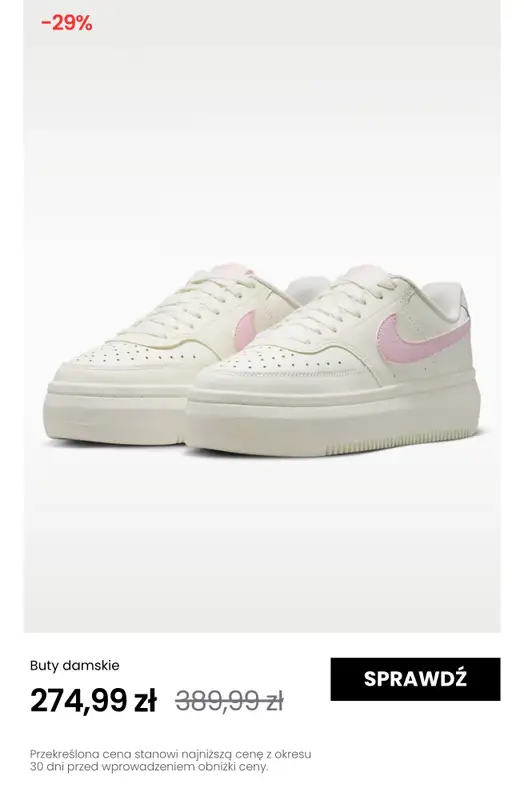 NIKE - gazetka promocyjna Sneakersy damskie do -30% od czwartku 25.06  - strona 2