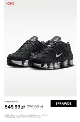 NIKE - gazetka promocyjna Sneakersy damskie do -30% od czwartku 25.06  - strona 10