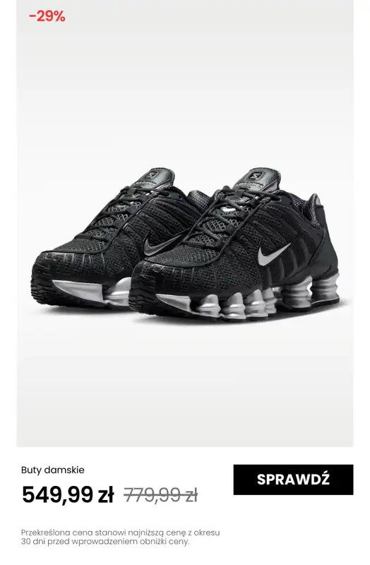 NIKE - gazetka promocyjna Sneakersy damskie do -30% od czwartku 25.06  - strona 10