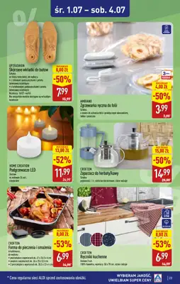 Aldi - gazetka promocyjna Ostrołęka, ppłk. Cieplińskiego "Pługa" 2, WIELKIE OTWARCIE już w ŚRODĘ od środy 01.07 do soboty 04.07 - strona 23
