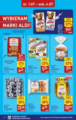 Aldi - gazetka promocyjna Ostrołęka, ppłk. Cieplińskiego "Pługa" 2, WIELKIE OTWARCIE już w ŚRODĘ od środy 01.07 do soboty 04.07 - strona 10