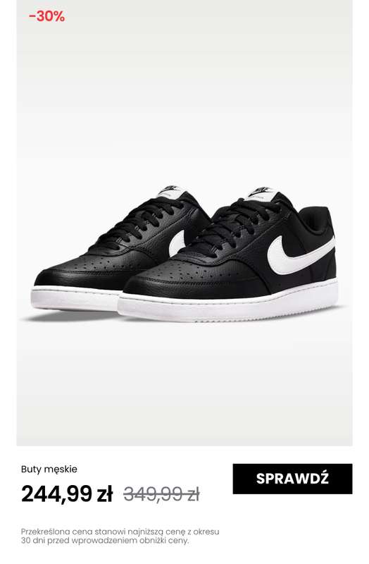 NIKE - gazetka promocyjna Sneakersy męskie do -30% od czwartku 25.06  - strona 4