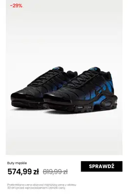 NIKE - gazetka promocyjna Sneakersy męskie do -30% od czwartku 25.06  - strona 11