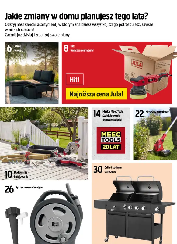 Jula - gazetka promocyjna Letnie majsterkowanie w słonecznie niskich cenach! od czwartku 25.06  - strona 2