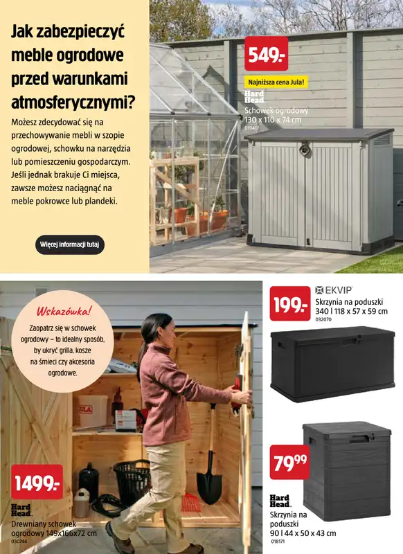 Jula - gazetka promocyjna Letnie majsterkowanie w słonecznie niskich cenach! od czwartku 25.06  - strona 42
