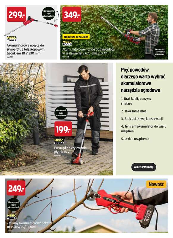 Jula - gazetka promocyjna Letnie majsterkowanie w słonecznie niskich cenach! od czwartku 25.06  - strona 23