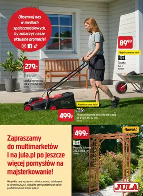 Jula - gazetka promocyjna Letnie majsterkowanie w słonecznie niskich cenach! od czwartku 25.06  - strona 66