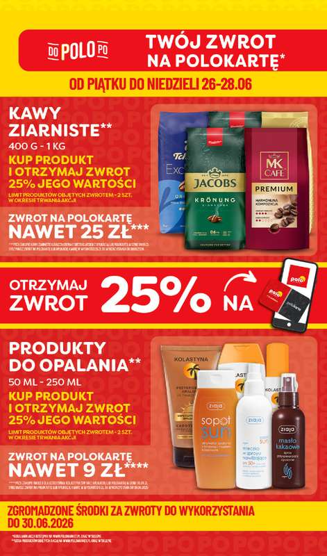POLOmarket - gazetka promocyjna Super hity na weekend od piątku 26.06 do niedzieli 28.06