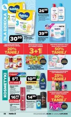 Netto - gazetka promocyjna Gazetka Spożywcza od poniedziałku 29.06 do soboty 04.07 - strona 32