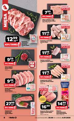 Netto - gazetka promocyjna Gazetka Spożywcza od poniedziałku 29.06 do soboty 04.07 - strona 8