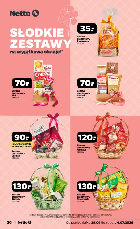 Netto - gazetka promocyjna Gazetka Spożywcza od poniedziałku 29.06 do soboty 04.07 - strona 26