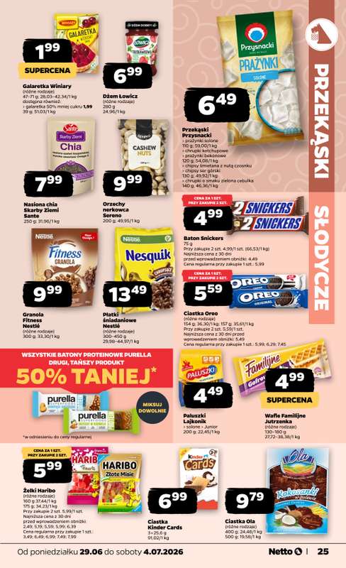 Netto - gazetka promocyjna Gazetka Spożywcza od poniedziałku 29.06 do soboty 04.07 - strona 25