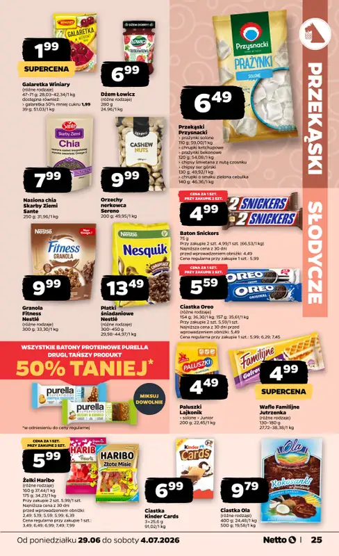 Netto - gazetka promocyjna Gazetka Spożywcza od poniedziałku 29.06 do soboty 04.07 - strona 25